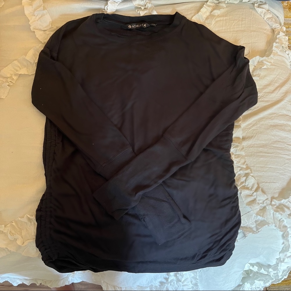 Athleta Work Out Long Sleeve Top